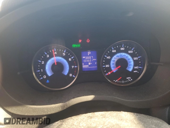 2016 Subaru Crosstrek Touring with VIN JF2GPBLC8GH234749, listed as a Copart auction lot 82640614 with 103,601 mi miles and Salvage title. Bid and sale history available at DreamBid. Image 9.