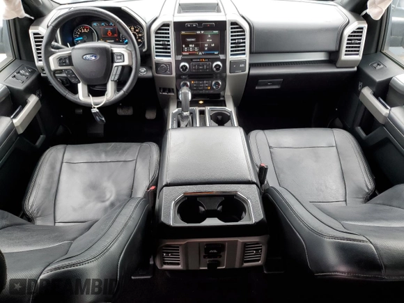 2015 Ford F-150 XLT with VIN 1FTEW1EF7FFB66447, listed as a Copart auction lot 55960855 with 166,518 mi miles and Salvage title. Bid and sale history available at DreamBid. Image 8.