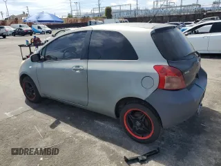 2007 Toyota Yaris with VIN JTDJT923475036181, listed as a Copart auction lot 50950065 with 134,440 mi miles and Salvage Title. Bid and sale history available at carsss.com. Image 2.
