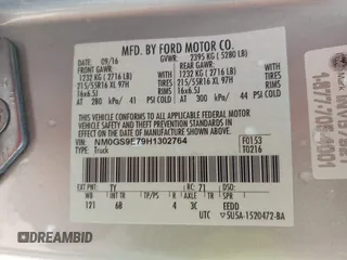 2017 Ford Transit Connect XL with VIN NM0GS9E79H1302764, listed as a IAAI auction lot 42792988 with 137,808 mi miles and . Bid and sale history available at DreamBid. Image 9.