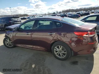 2019 Kia Optima S with VIN 5XXGT4L3XKG302870, listed as a Copart auction lot 47299945 with 44,891 mi miles and Salvage Title. Bid and sale history available at carsss.com. Image 2.