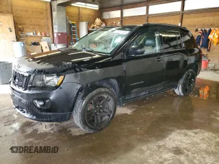 2016 Jeep Compass Sport with VIN 1C4NJDBBXGD598240, listed as a Copart auction lot 57887495 with 152,932 mi miles and Salvage title. Bid and sale history available at DreamBid. Image 1.