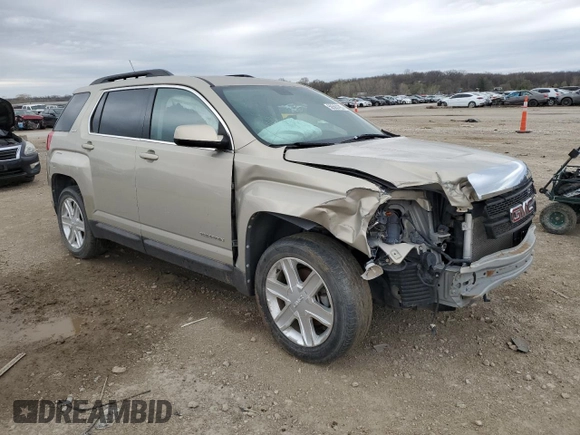 2011 GMC Terrain SLE-2 with VIN 2CTFLTEC5B6275853, listed as a Copart auction lot 50563795 with Not Provided miles and Salvage Title. Bid and sale history available at carsss.com. Image 4.