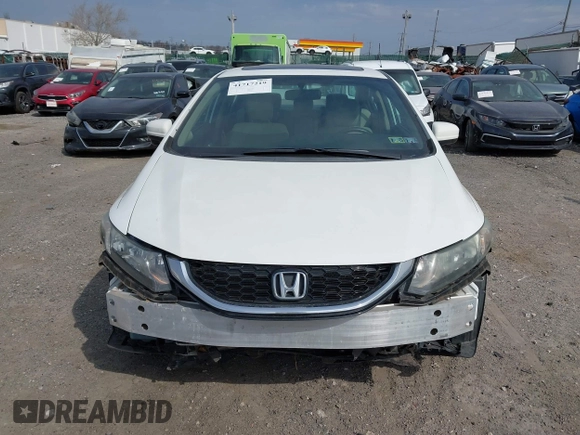 2014 Honda Civic EX with VIN 19XFB2F84EE247355, listed as a IAAI auction lot 41717219 with 134,520 mi miles. Bid and sale history available at carsss.com. Image 13.