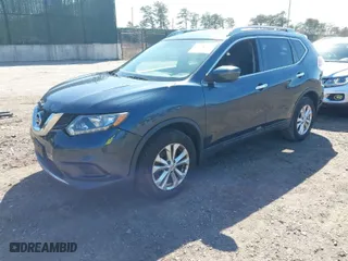 2016 Nissan Rogue SV with VIN 5N1AT2MV1GC896049, listed as a IAAI auction lot 41832355 with 141,122 mi miles. Bid and sale history available at carsss.com. Image 2.