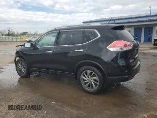 2016 Nissan Rogue S with VIN JN8AT2MVXGW144910, listed as a Copart auction lot 55214625 with 127,384 mi miles and Salvage Title. Bid and sale history available at DreamBid. Image 2.