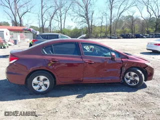 2013 Honda Civic Sdn LX with VIN 19XFB2F57DE096791, listed as a IAAI auction lot 41863226 with 78,173 mi miles. Bid and sale history available at carsss.com. Image 13.