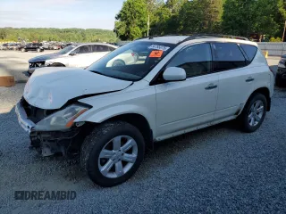 2007 Nissan Murano S z VIN JN8AZ08T87W507345, wystawiony jako Copart lot #54785075 z przebiegiem 155 746 mil mil oraz Szkoda całkowita • Salvage title. Historia ofert i sprzedaży dostępna na DreamBid. Obrazek 1.