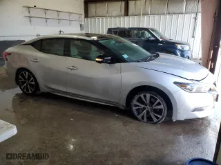2016 Nissan Maxima 3.5 Platinum with VIN 1N4AA6AP2GC393403, listed as a Copart auction lot 89198095 with 49,692 mi miles and Salvage Title. Bid and sale history available at carsss.com. Image 4.