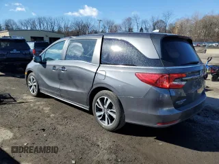 2023 Honda Odyssey Touring with VIN 5FNRL6H84PB019285, listed as a Copart auction lot 47066455 with 29,053 mi miles and Salvage Title. Bid and sale history available at DreamBid. Image 2.