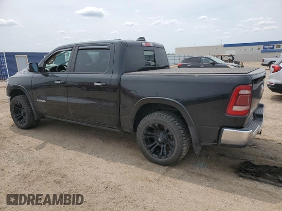 2019 Ram 1500 Laramie with VIN 1C6SRFJTXKN714855, listed as a Copart auction lot 58765625 with Not provided miles and Salvage title. Bid and sale history available at DreamBid. Image 2.