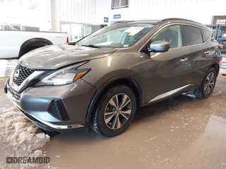 2020 Nissan Murano SV with VIN 5N1AZ2BS2LN133558, listed as a IAAI auction lot 41289350 with 87,348 mi miles. Bid and sale history available at carsss.com. Image 2.