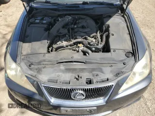 2007 Lexus IS 350 with VIN JTHBE262X72012801, listed as a Copart auction lot 52799505 with 147,640 mi miles and Salvage Title. Bid and sale history available at DreamBid. Image 11.