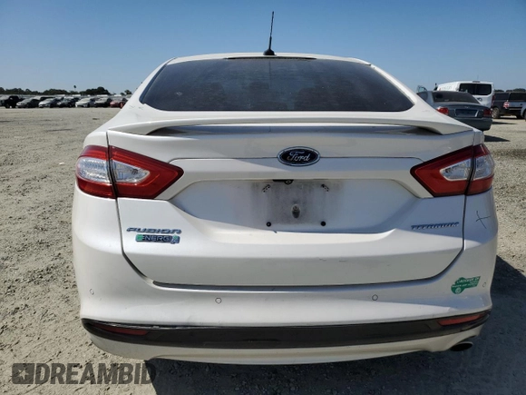 2016 Ford Fusion Titanium with VIN 3FA6P0SU8GR157572, listed as a Copart auction lot 61429865 with 156,313 mi miles and Salvage title. Bid and sale history available at DreamBid. Image 6.