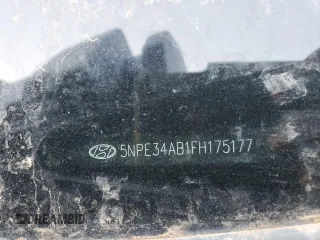 2015 Hyundai Sonata Limited z VIN 5NPE34AB1FH175177, wystawiony jako Copart lot #53101545 z przebiegiem 148 816 mil mil oraz Szkoda całkowita • Salvage title. Historia ofert i sprzedaży dostępna na DreamBid. Obrazek 12.