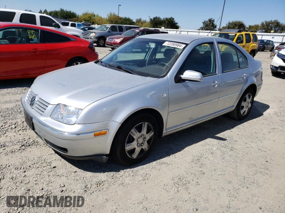 2004 Volkswagen Jetta GL z VIN 3VWRA69M54M007376, wystawiony jako Copart lot #72288984 z przebiegiem 91 687 mil mil oraz Szkoda całkowita • Salvage title. Historia ofert i sprzedaży dostępna na DreamBid. Obrazek 1.