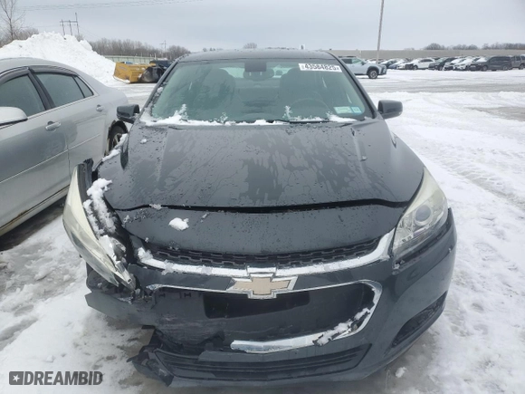 2015 Chevrolet Malibu LT with VIN 1G11C5SL3FF228847, listed as a Copart auction lot 43584825 with 115,164 mi miles and Salvage Title. Bid and sale history available at carsss.com. Image 5.