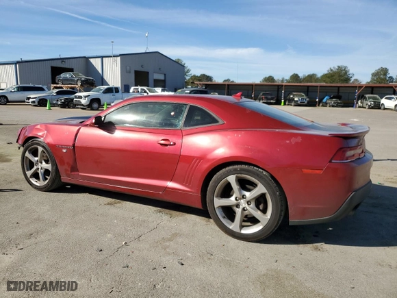 2014 Chevrolet Camaro LT with VIN 2G1FC1E33E9166030, listed as a Copart auction lot 49600755 with 210,815 mi miles and Salvage Title. Bid and sale history available at carsss.com. Image 2.