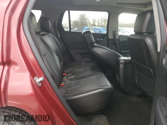 2012 GMC Terrain SLT-2 with VIN 2GKFLWE55C6316986, listed as a Copart auction lot 46814535 with 205,832 mi miles and Salvage Title. Bid and sale history available at DreamBid. Image 11.