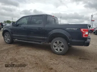 2018 Ford F-150 XL with VIN 1FTEW1EPXJFB04008, listed as a Copart auction lot 61062825 with 94,030 mi miles and Salvage title. Bid and sale history available at DreamBid. Image 2.