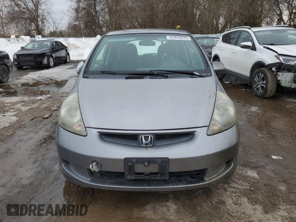 2008 Honda Fit with VIN JHMGD37428S802190, listed as a Copart auction lot 47075375 with 233,373 mi miles and Clean Title. Bid and sale history available at carsss.com. Image 5.