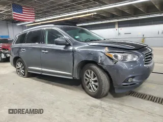 2014 Infiniti QX60 с VIN 5N1AL0MM1EC540483, выставлен на аукционе Copart как лот 49122025 с пробегом 106 206 миль миль и Списание • Salvage title. История ставок и продаж доступна на DreamBid. Изображение 4.