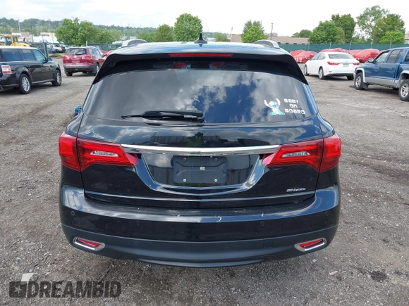 2014 Acura MDX Advance with VIN 5FRYD4H83EB017066, listed as a IAAI auction lot 42200811 with 234,896 mi miles and . Bid and sale history available at DreamBid. Image 17.