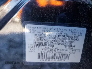 2021 Nissan Kicks S with VIN 3N1CP5BV4ML470896, listed as a Copart auction lot 41926275 with 80,806 mi miles and Salvage Title. Bid and sale history available at carsss.com. Image 14.