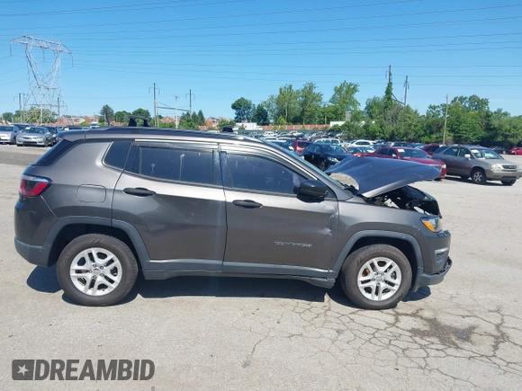 2018 Jeep Compass Sport с VIN 3C4NJCAB9JT411468, выставлен на аукционе IAAI как лот 42408617 с пробегом 86 042 миль миль и . История ставок и продаж доступна на DreamBid. Изображение 13.