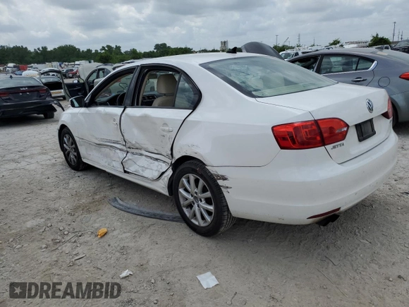 2012 Volkswagen Jetta SE with VIN 3VWDP7AJ3CM328539, listed as a Copart auction lot 62225475 with 145,159 mi miles and Salvage title. Bid and sale history available at DreamBid. Image 2.