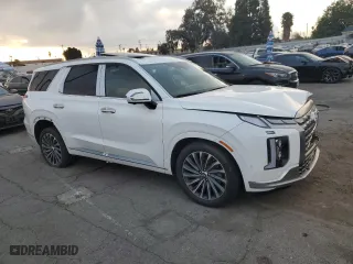 2024 Hyundai Palisade Calligraphy with VIN KM8R74GE4RU798760, listed as a Copart auction lot 85538754 with 0 mi miles and Clean Title. Bid and sale history available at carsss.com. Image 4.
