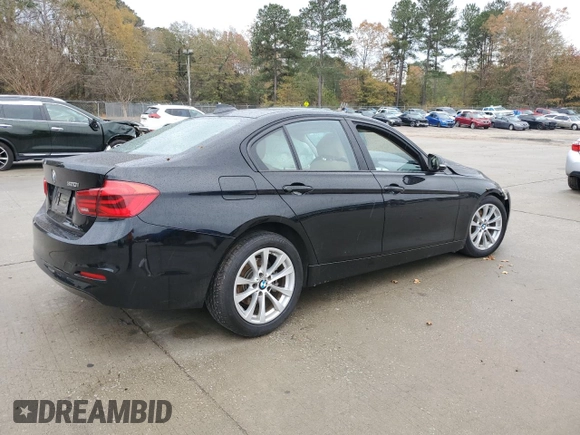 2018 BMW 3 Series 320i with VIN WBA8E1G51JNU90901, listed as a Copart auction lot 84017694 with Not Provided miles and Salvage Title. Bid and sale history available at carsss.com. Image 3.