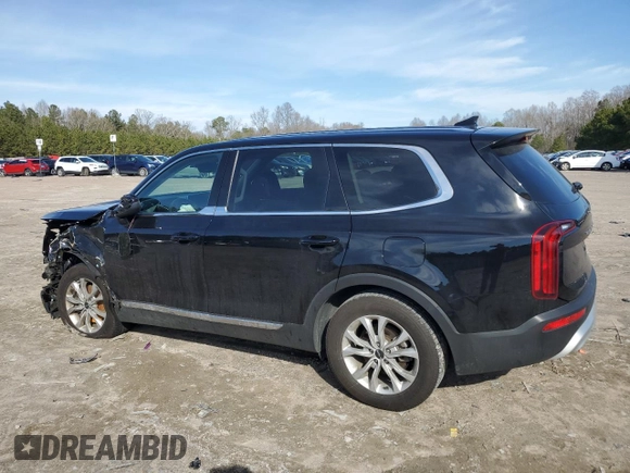 2022 Kia Telluride LX with VIN 5XYP24HC7NG238928, listed as a Copart auction lot 43771085 with 88,258 mi miles and Salvage title. Bid and sale history available at DreamBid. Image 2.