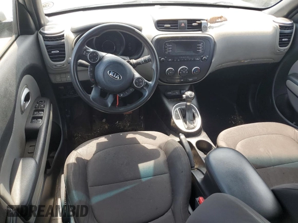 2015 Kia Soul with VIN KNDJN2A26F7796352, listed as a Copart auction lot 53235535 with 0 mi miles and Salvage Title. Bid and sale history available at carsss.com. Image 8.