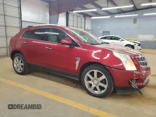 2011 Cadillac SRX Performance Collection with VIN 3GYFNEEY2BS517233, listed as a Copart auction lot 53602475 with 124,880 mi miles and Salvage Title. Bid and sale history available at carsss.com. Image 4.