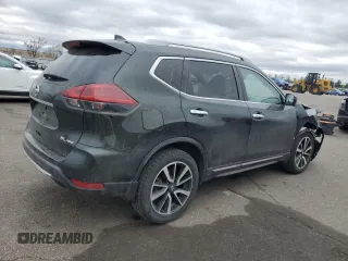2020 Nissan Rogue S with VIN 5N1AT2MV4LC743711, listed as a Copart auction lot 52316565 with 73,549 mi miles and Salvage Title. Bid and sale history available at carsss.com. Image 3.