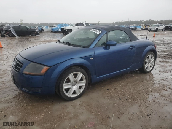 2004 Audi TT with VIN TRUTC28N041022148, listed as a Copart auction lot 83621904 with 59,277 mi miles and Clean Title. Bid and sale history available at carsss.com. Image 1.