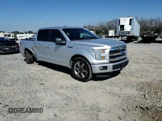 2015 Ford F-150 XL with VIN 1FTEW1CF2FKF15203, listed as a Copart auction lot 46581995 with 159,976 mi miles and Salvage Title. Bid and sale history available at carsss.com. Image 10.
