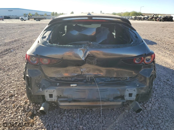 2021 Mazda Mazda3 Hatchback 2.5 Turbo Premium Plus with VIN JM1BPBNY5M1334071, listed as a Copart auction lot 83339084 with 79,419 mi miles and Salvage Title. Bid and sale history available at carsss.com. Image 6.