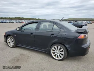 2010 Mitsubishi Lancer GTS with VIN JA32U8FW5AU001242, listed as a Copart auction lot 53711375 with 160,623 mi miles and Salvage Title. Bid and sale history available at carsss.com. Image 2.