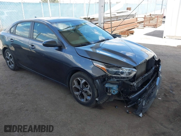 2019 Kia Forte LXS with VIN 3KPF24AD9KE067221, listed as a IAAI auction lot 41945475 with 54,457 mi miles and . Bid and sale history available at carsss.com. Image 1.