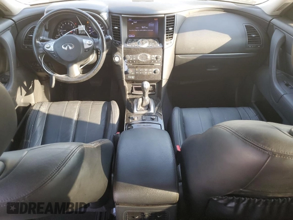 2012 Infiniti FX35 with VIN JN8AS1MU9CM122598, listed as a Copart auction lot 74935124 with 168,482 mi miles and Clean Title. Bid and sale history available at carsss.com. Image 8.
