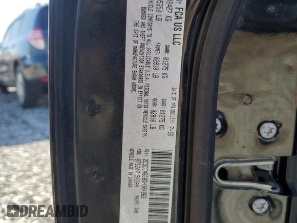 2016 Chrysler 300 S with VIN 2C3CCAGG8GH304863, listed as a Copart auction lot 49306765 with 118,452 mi miles and Salvage Title. Bid and sale history available at DreamBid. Image 12.