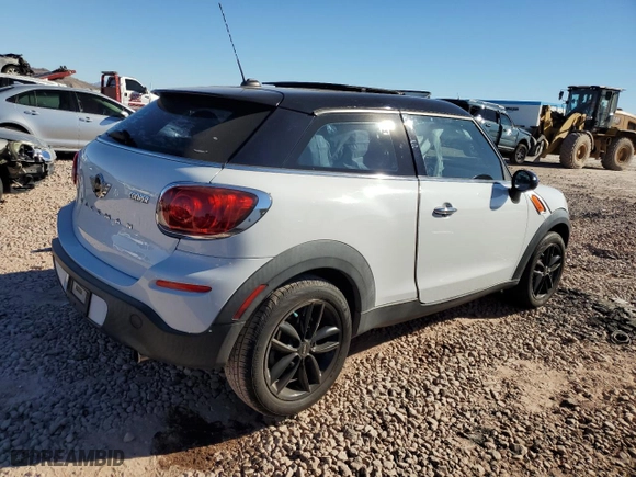 2015 MINI Cooper Paceman with VIN WMWSS1C50FWN95144, listed as a Copart auction lot 84532584 with 102746 miles and Salvage Title. Bid and sale history available at carsss.com. Image 3.