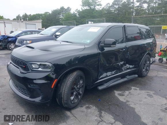 2022 Dodge Durango R/T Plus with VIN 1C4SDJCT8NC187003, listed as a IAAI auction lot 42409749 with 56,055 mi miles and . Bid and sale history available at DreamBid. Image 17.