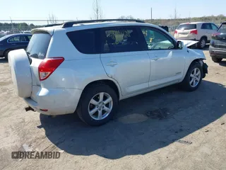 2007 Toyota RAV4 Limited with VIN JTMBD31V875075258, listed as a IAAI auction lot 41941121 with 169,892 mi miles. Bid and sale history available at carsss.com. Image 4.