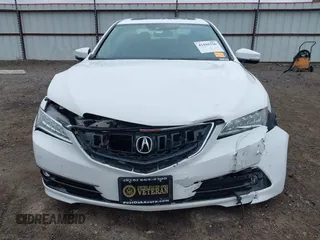2015 Acura TLX Advance with VIN 19UUB2F74FA003547, listed as a IAAI auction lot 42101526 with 129,388 mi miles and . Bid and sale history available at DreamBid. Image 12.