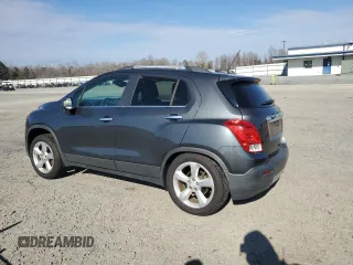 2016 Chevrolet Trax LTZ with VIN 3GNCJRSB2GL257355, listed as a Copart auction lot 89156525 with 81,010 mi miles and Salvage Title. Bid and sale history available at carsss.com. Image 2.