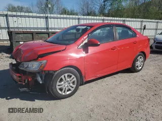 2017 Chevrolet Sonic LS with VIN 1G1JB5SH2H4160859, listed as a Copart auction lot 53944855 with 76,711 mi miles and Salvage title. Bid and sale history available at DreamBid. Image 1.