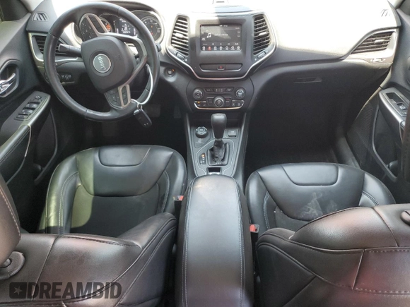 2019 Jeep Cherokee Latitude Plus with VIN 1C4PJMLB4KD181003, listed as a Copart auction lot 63466635 with 133,943 mi miles and Salvage title. Bid and sale history available at DreamBid. Image 8.